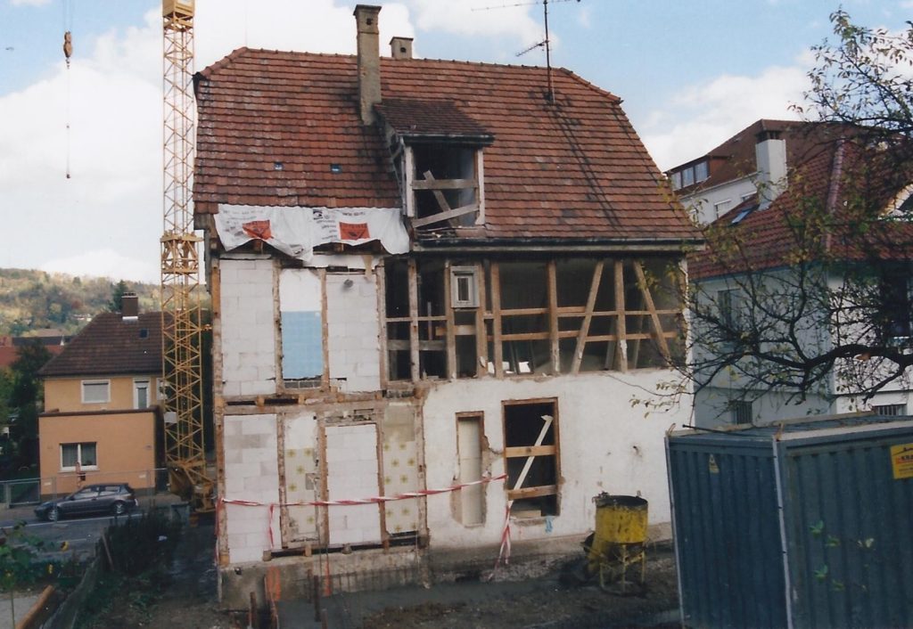 Bestehendes erhalten